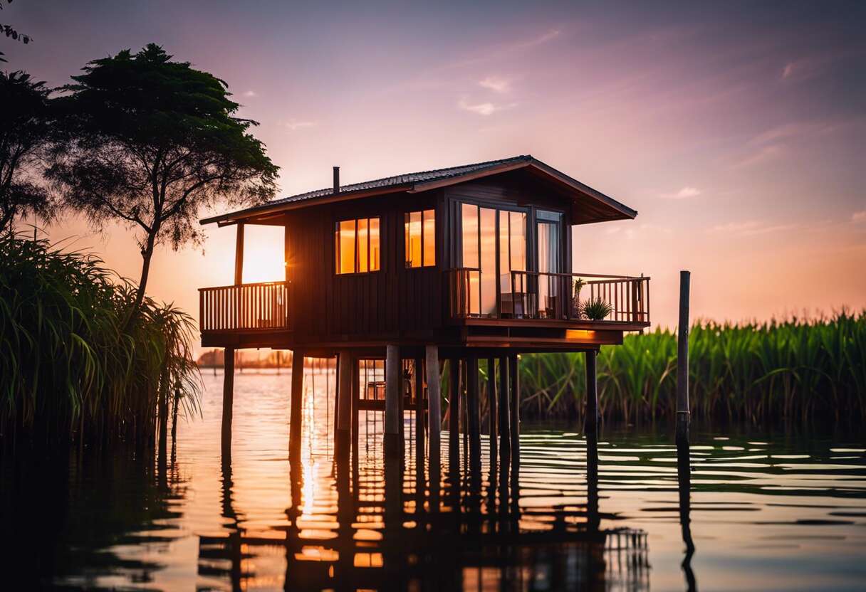 Cabanes sur pilotis : comment optimiser l'espace en hauteur ?