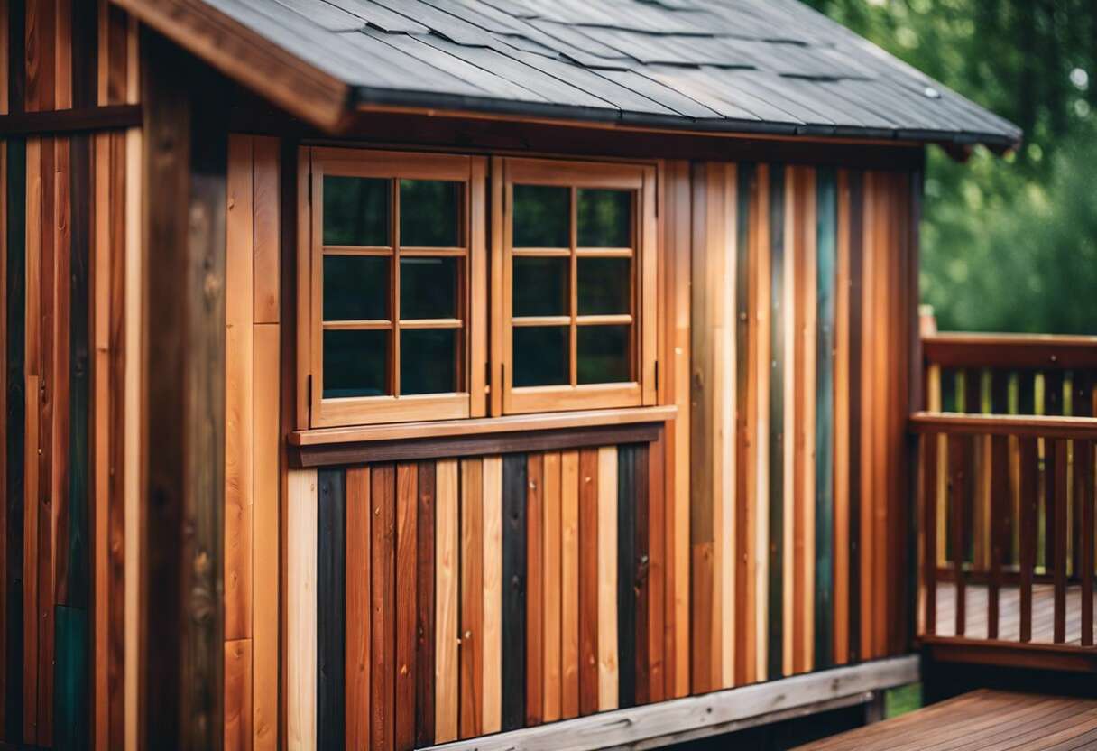 Peintures et lasures pour bois extérieurs : tendances pour votre cabane