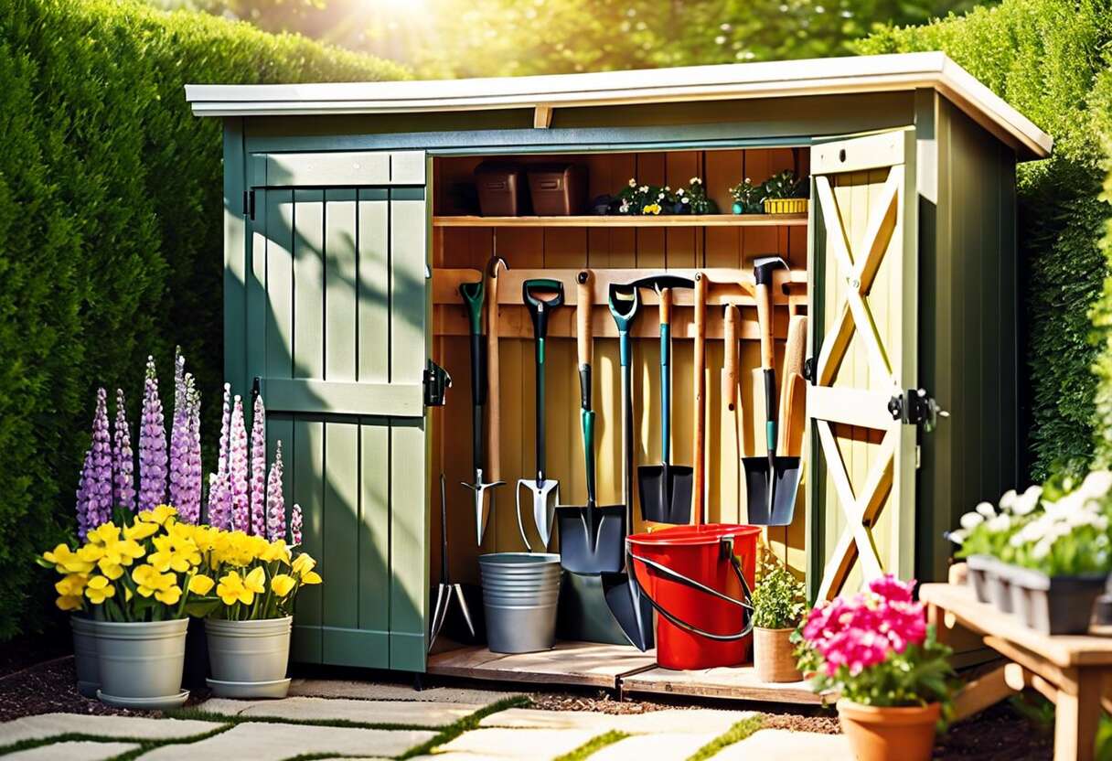 Entretien saisonnier des cabanes à outils : guide complet