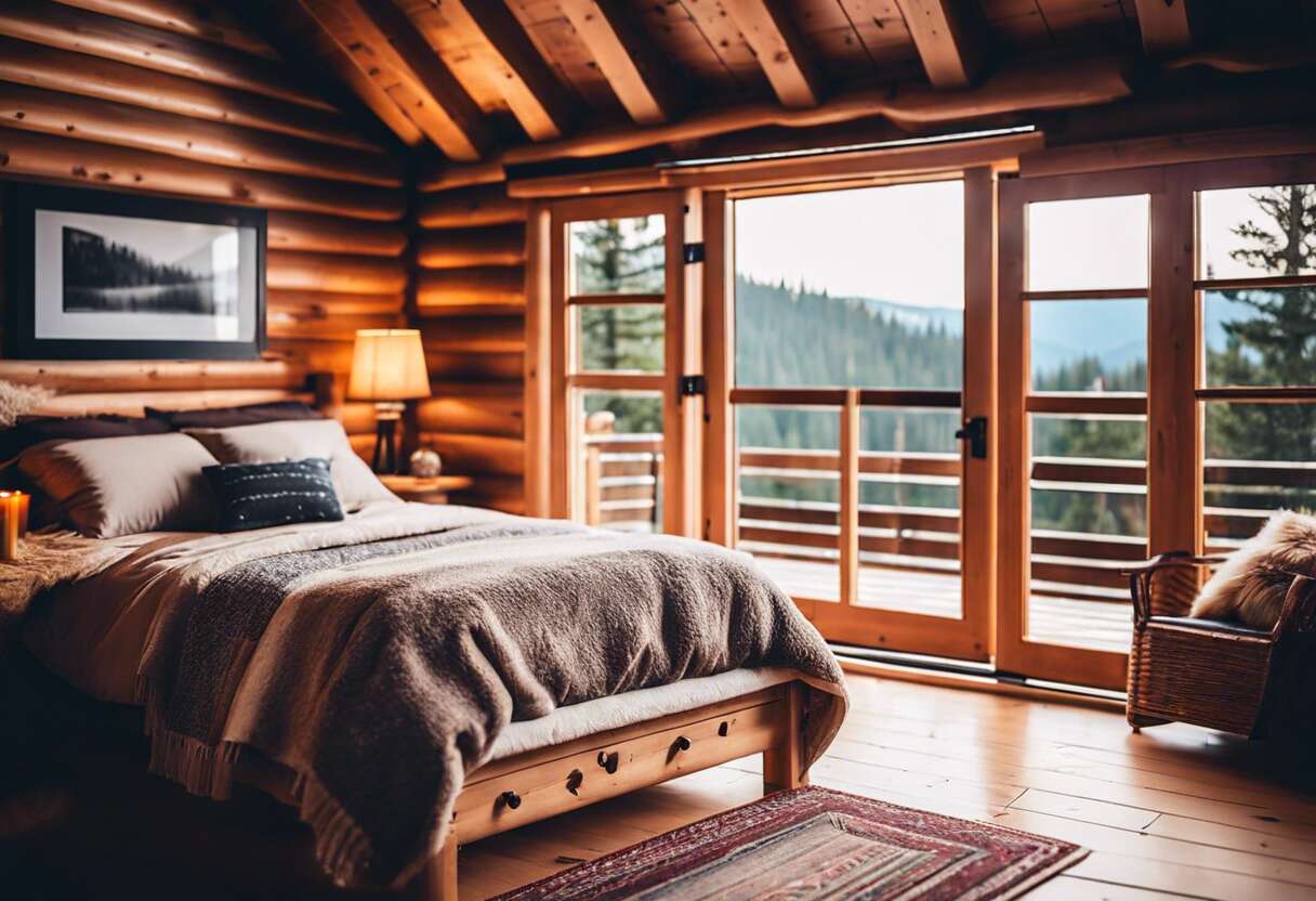 Astuces déco pour personnaliser l'intérieur d'une cabane en bois