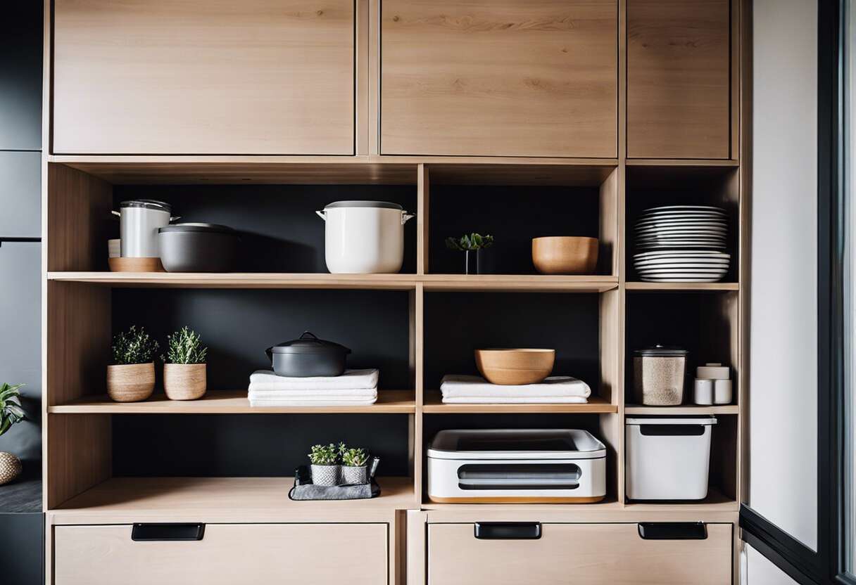 Solutions de rangement pour petites surfaces