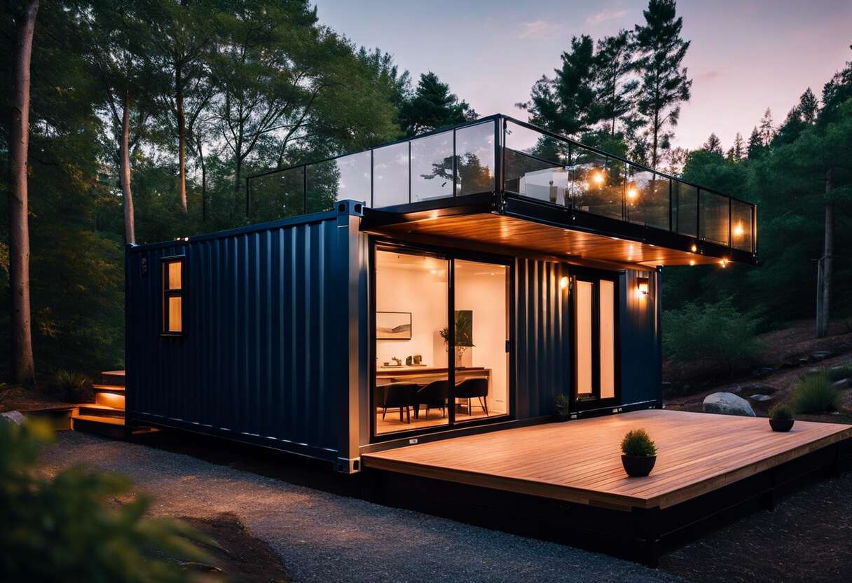 Optimisation d&rsquo;espace : aménager une maison container