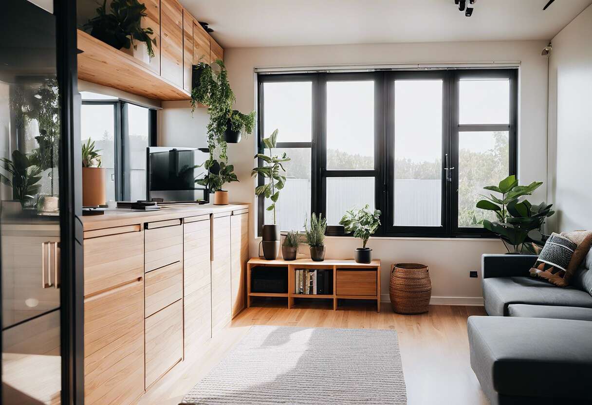 Maximiser l'espace dans un habitat réduit