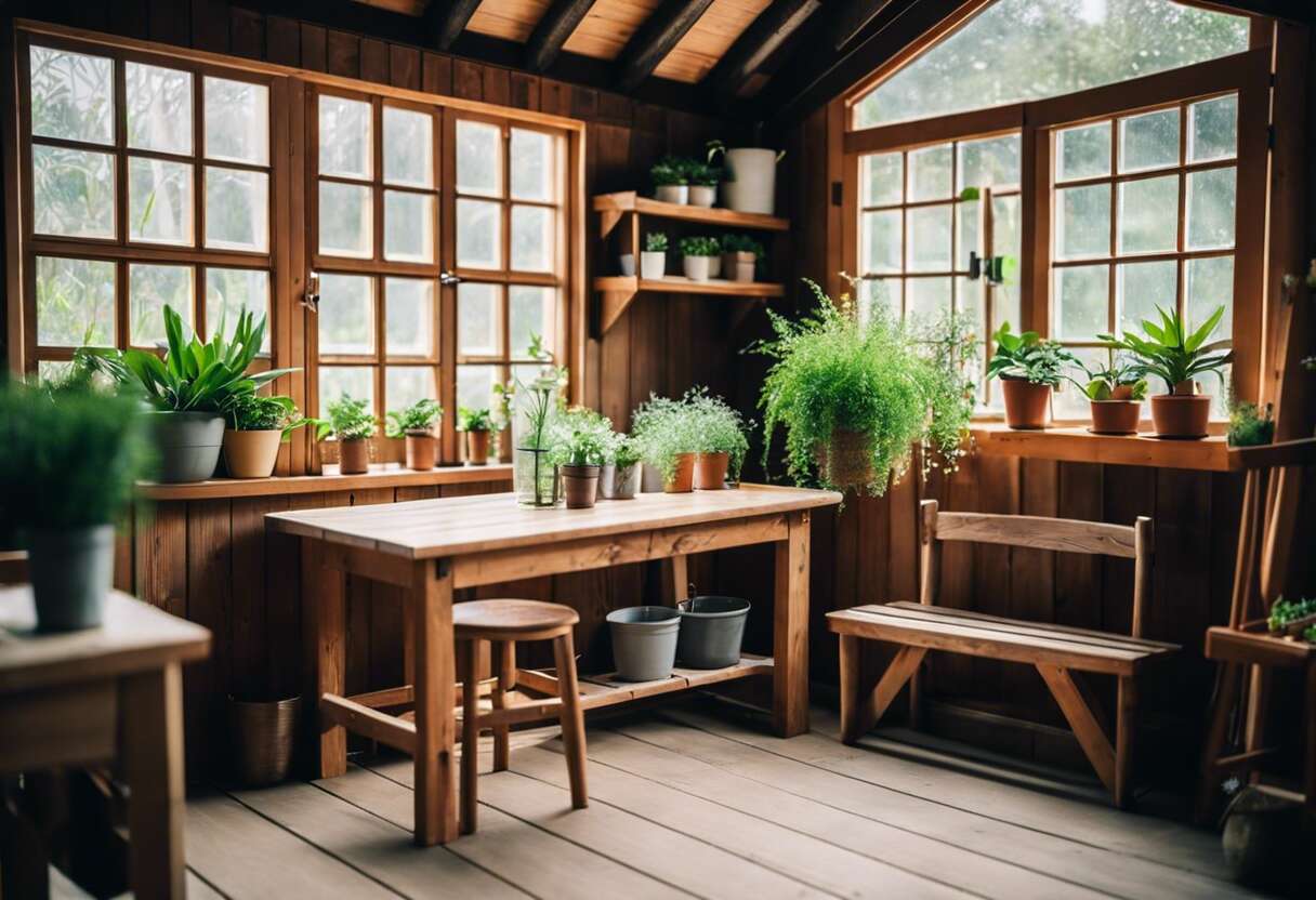 Choisir le bon mobilier pour sa cabane de jardin
