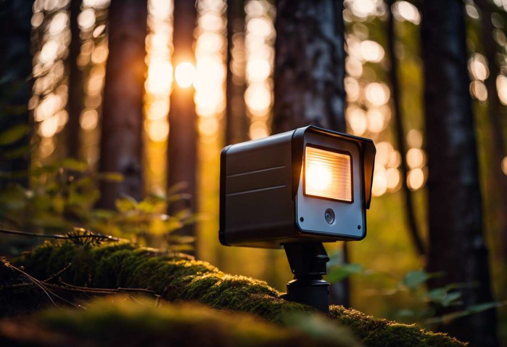 Détecteurs de mouvement extérieurs : renforcer la sécurité de votre cabane