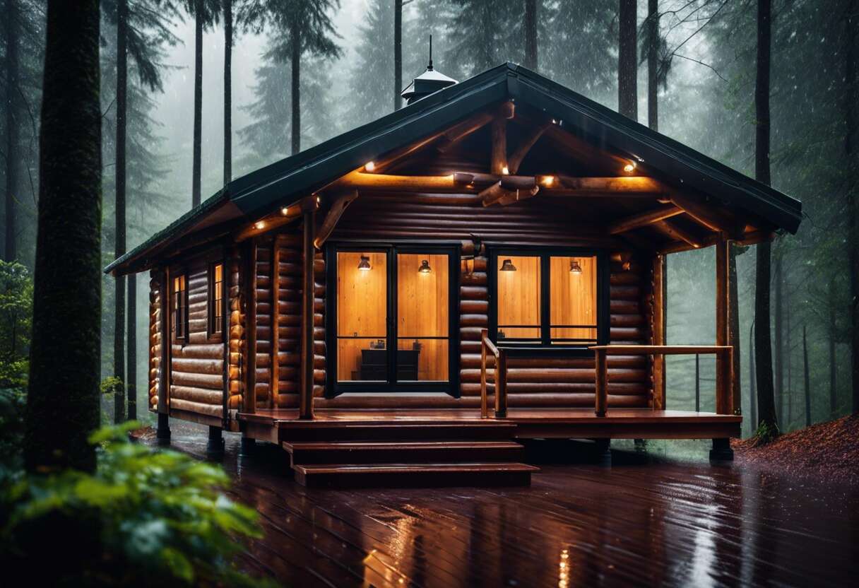 Étanchéité pour cabanes en bois : prévenir les infiltrations d'eau