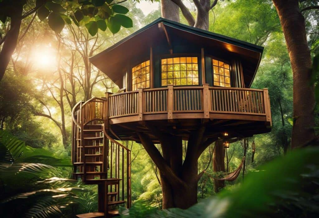 Créativité et conception : personnaliser sa cabane dans les arbres