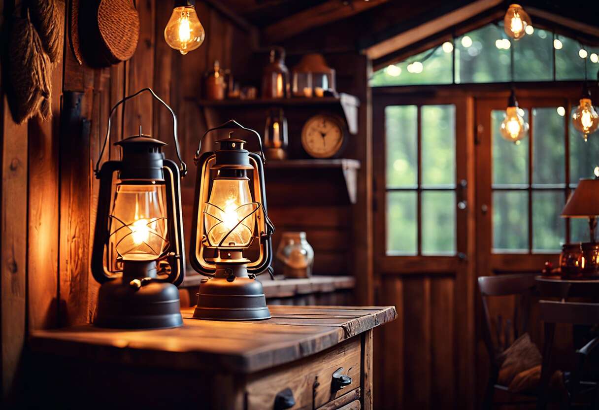 L'éclairage rétro : la touche finale pour une ambiance vintage réussie