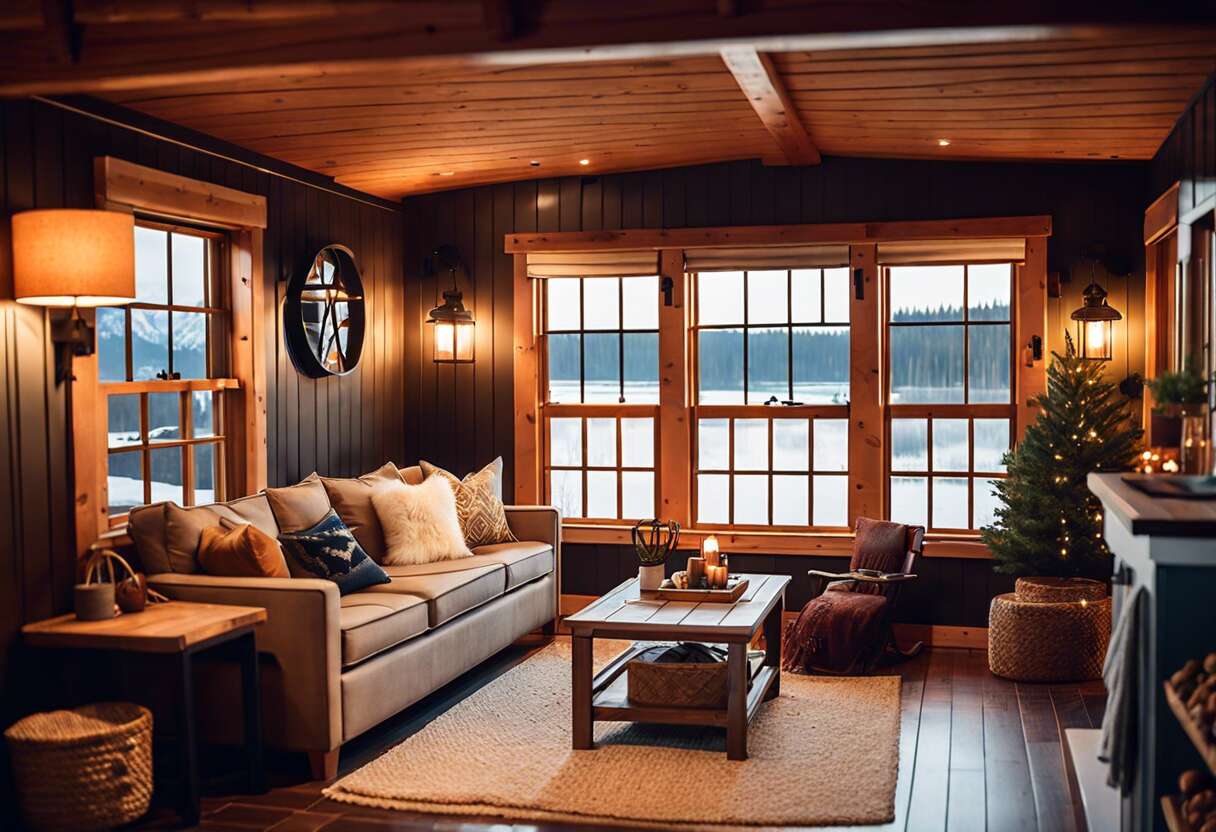 Tendances déco 2023 pour une ambiance cosy en cabane perchée