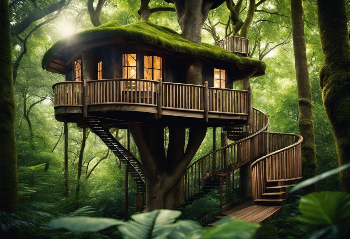 Intégration paysagère : harmoniser sa cabane perchée avec la nature environnante