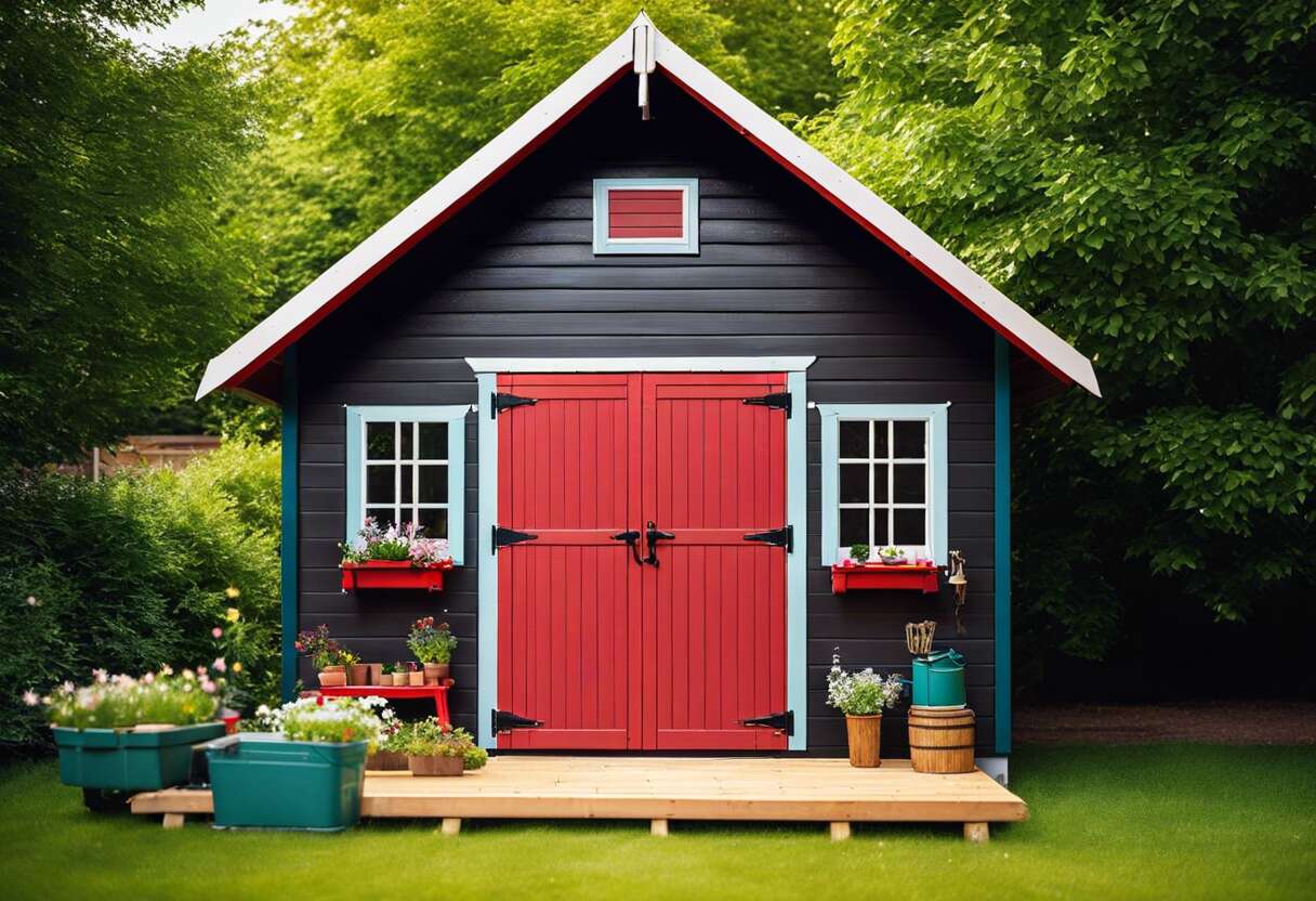 Choisir la peinture idéale pour votre abri en bois