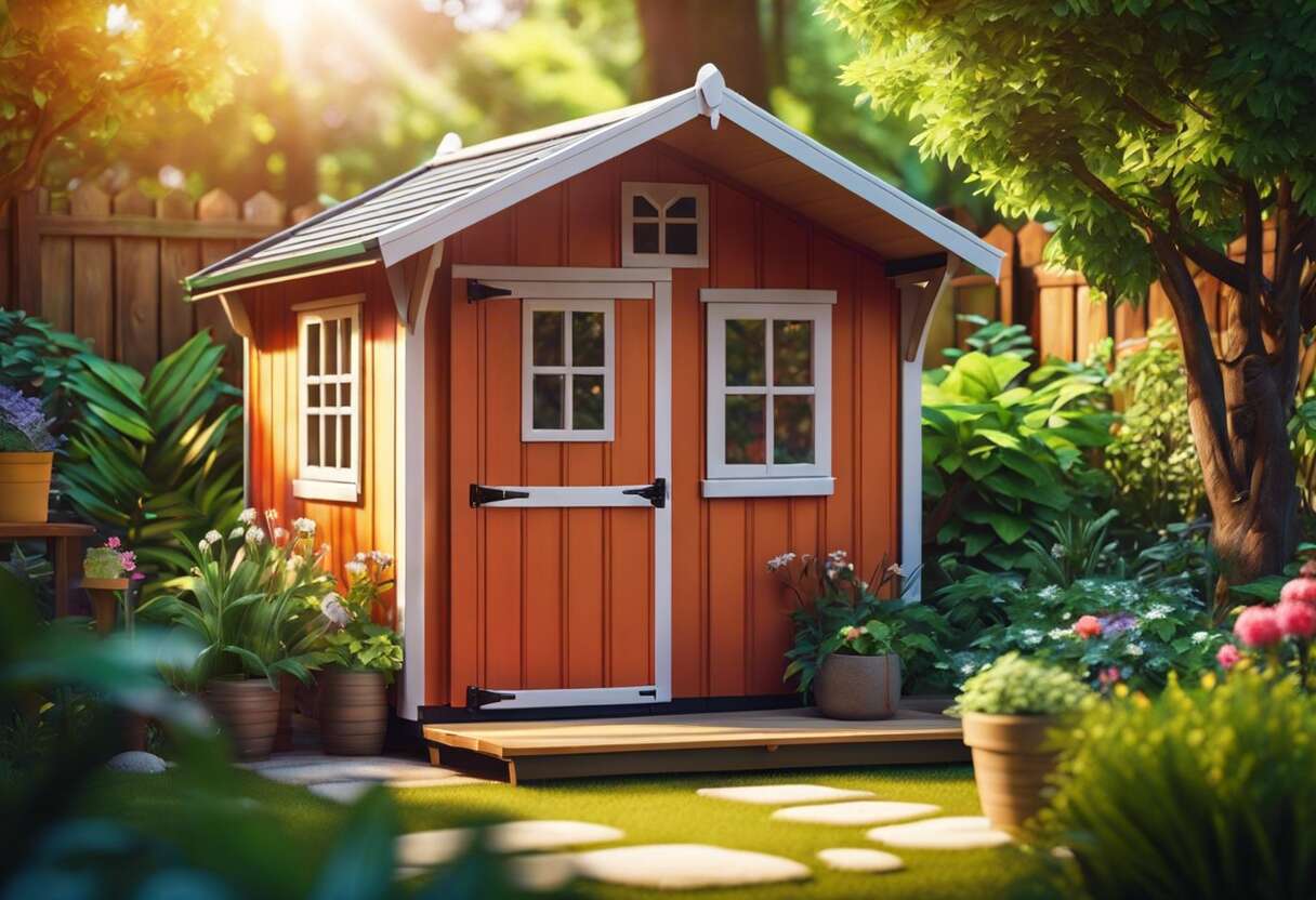 Sélectionner la couleur parfaite pour transformer votre abri de jardin