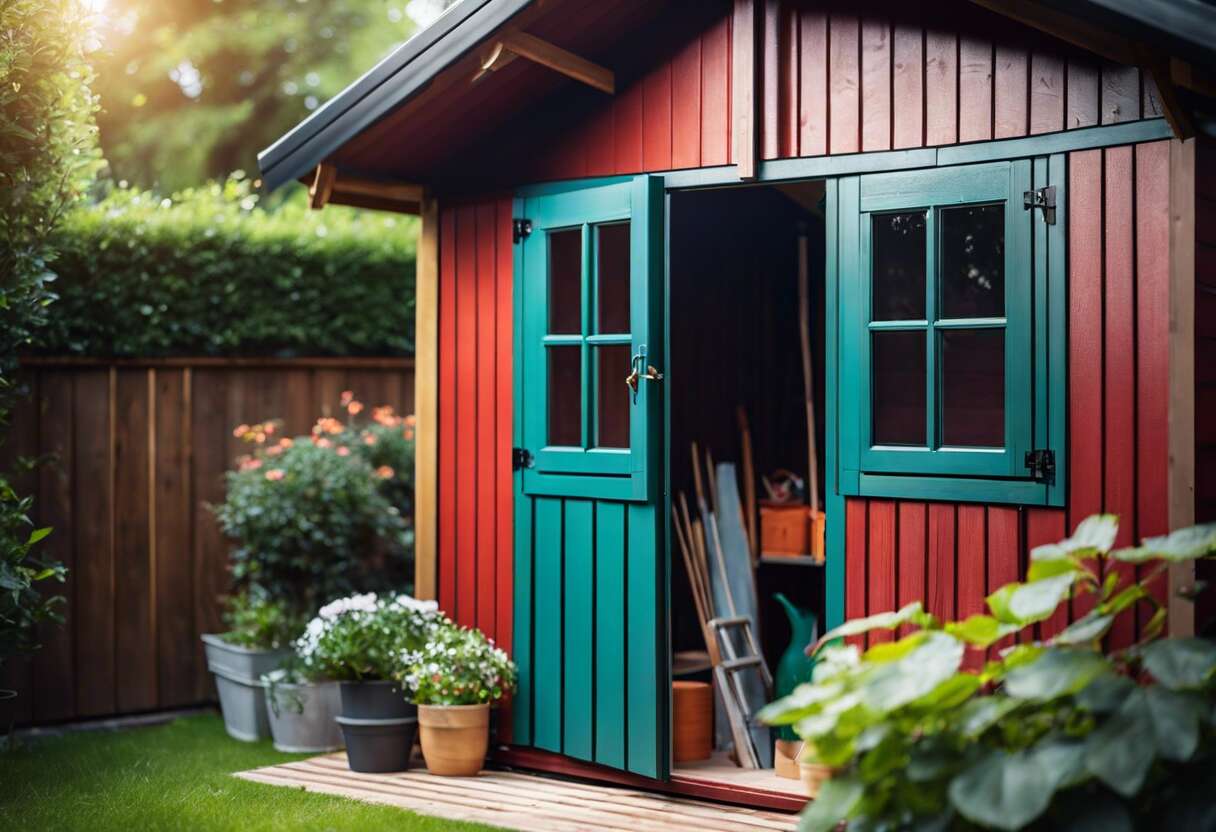 Entretenir et repeindre son abri de jardin : conseils pratiques