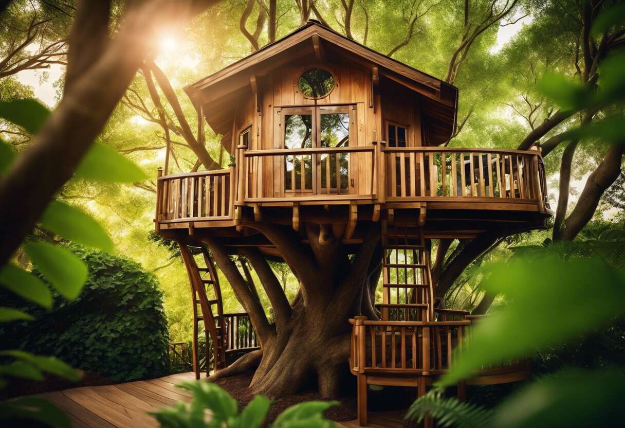 Pour petits et grands : concevoir une cabane familiale entre les branches