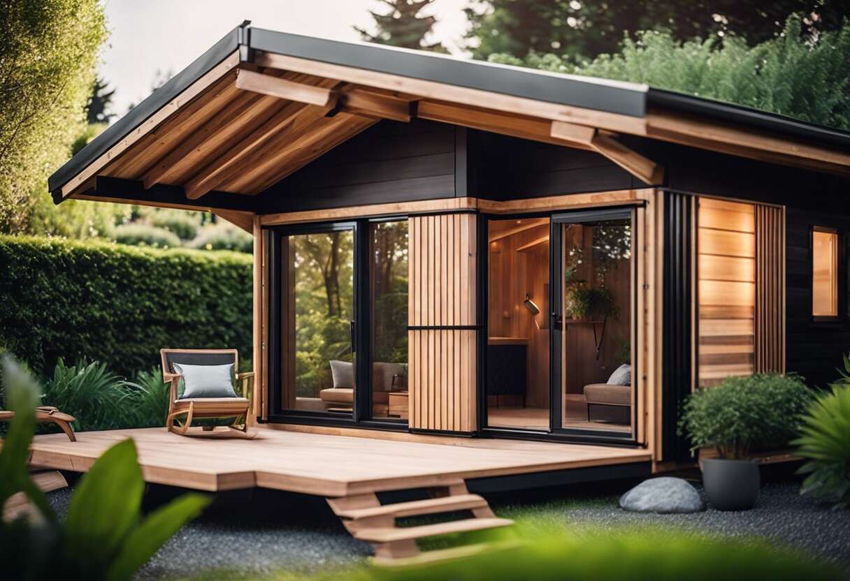La cabane modulaire en bois : une solution d'abri de jardin polyvalente