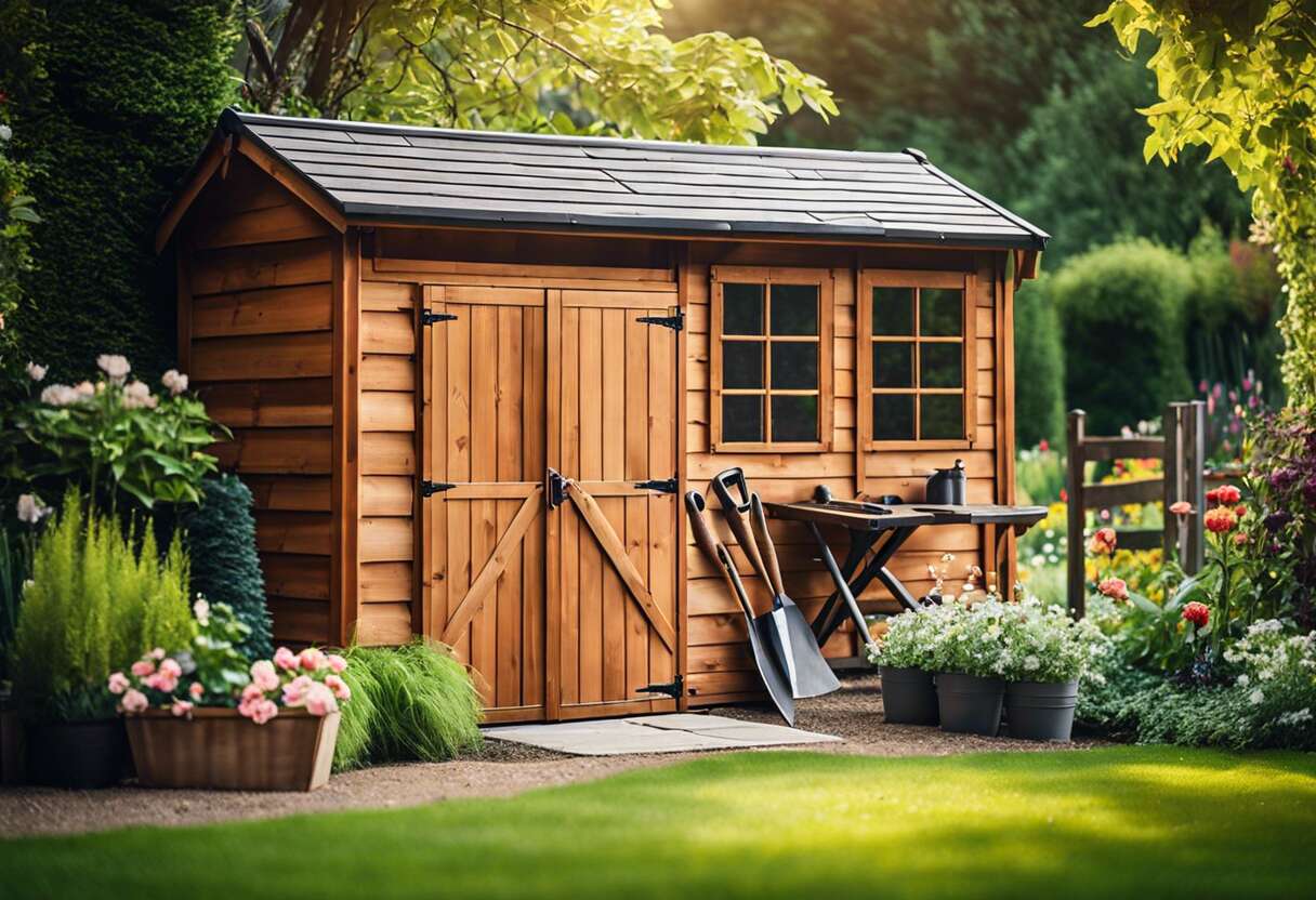 Cabanes à outils en métal vs bois : quel choix pour votre jardin ?