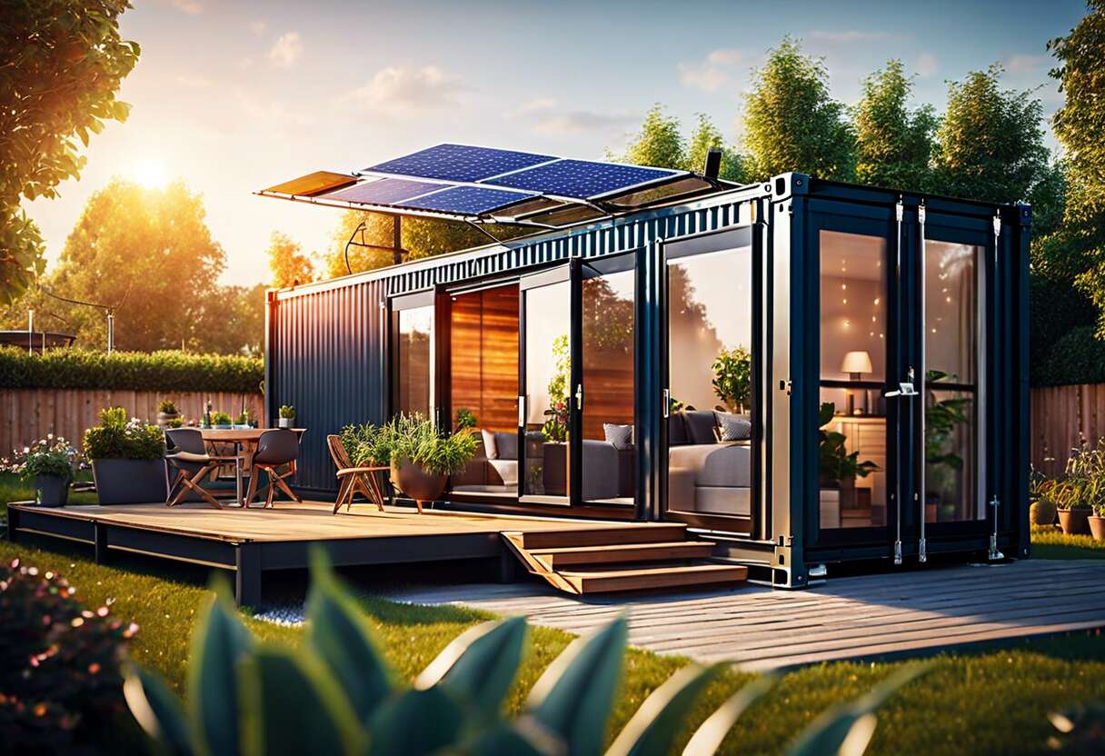 La maison container : une alternative écologique pour l'habitat moderne