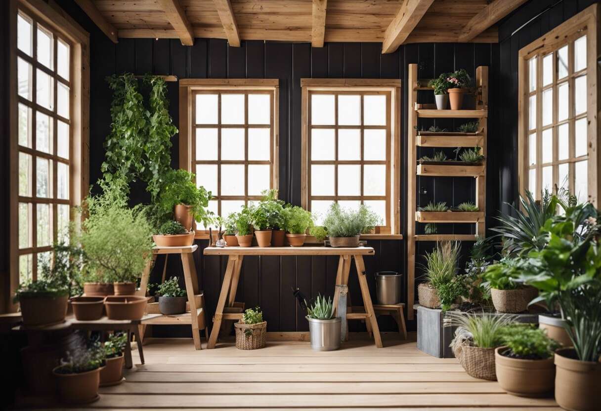 Murs végétaux en intérieur : apporter une touche naturelle à la cabane