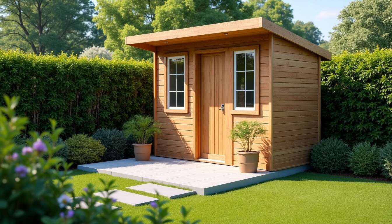 Pourquoi faut-il une dalle en béton pour installer une cabane de jardin ?