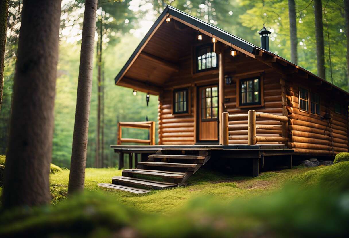 Systèmes d'ancrage au sol pour la stabilité et sécurité des cabanes en bois