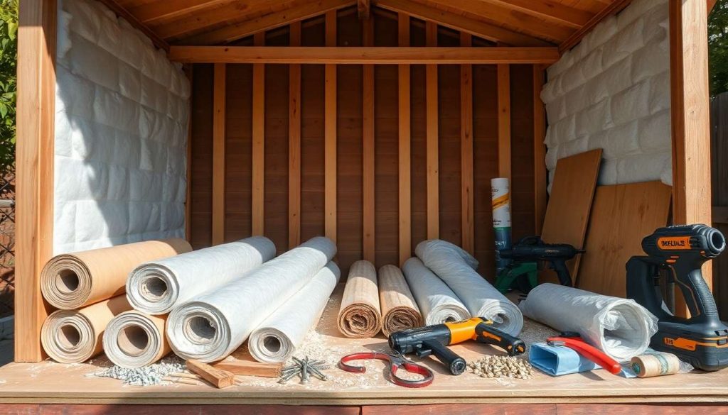 Isolation des cabanes de jardin : techniques et matériaux recommandés