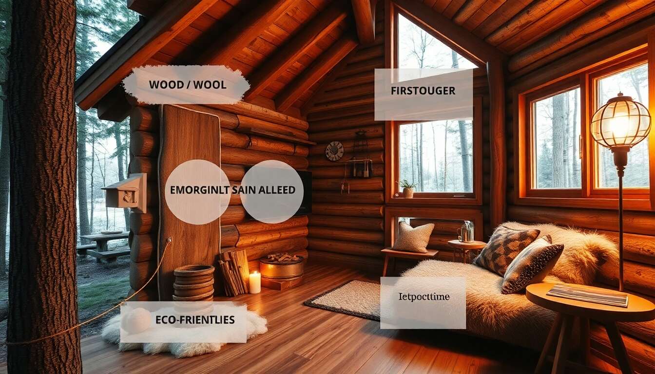 Isolation thermique pour cabanes : matériaux et techniques