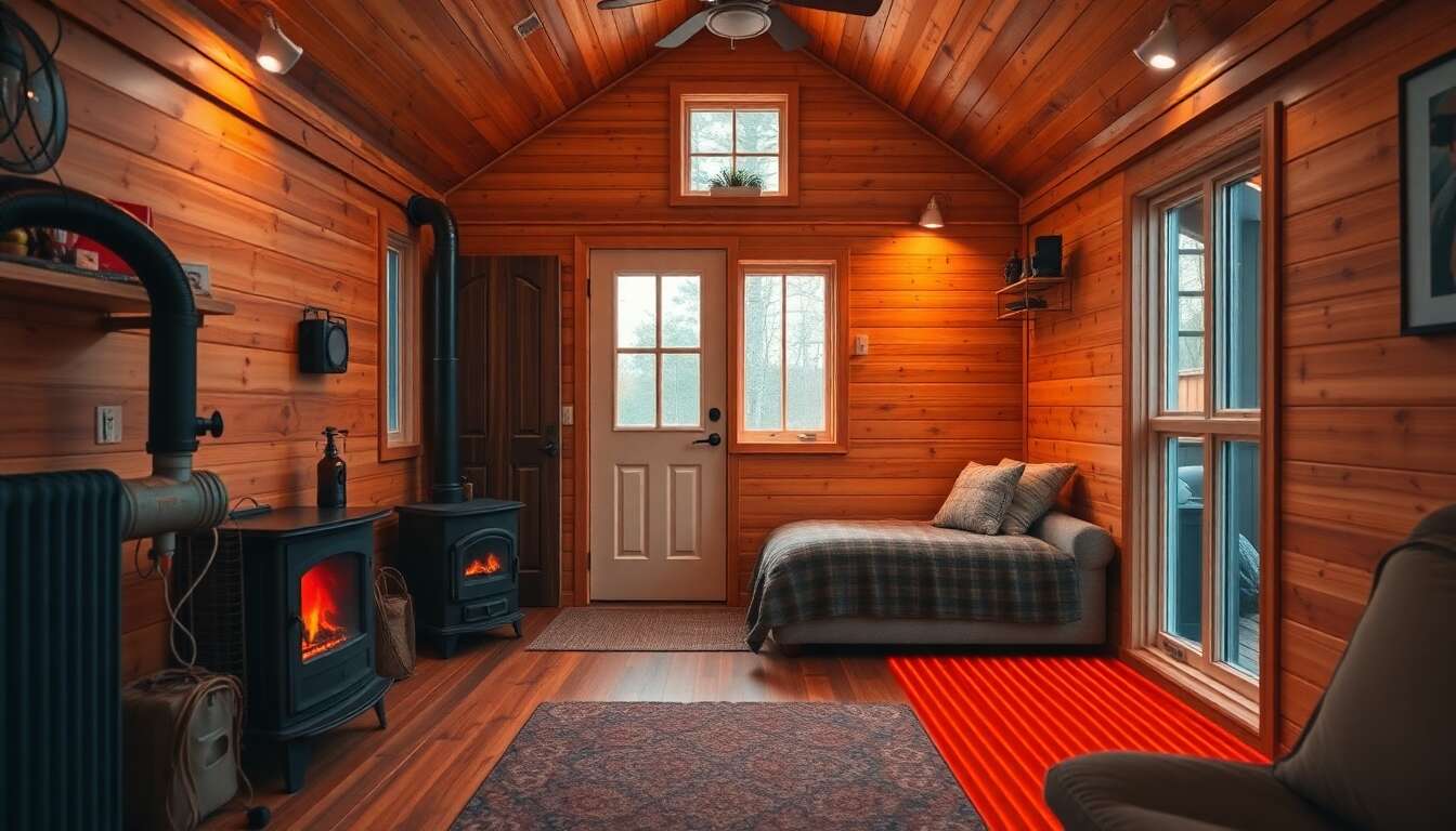 Chauffage en tiny house : trouver le système idéal