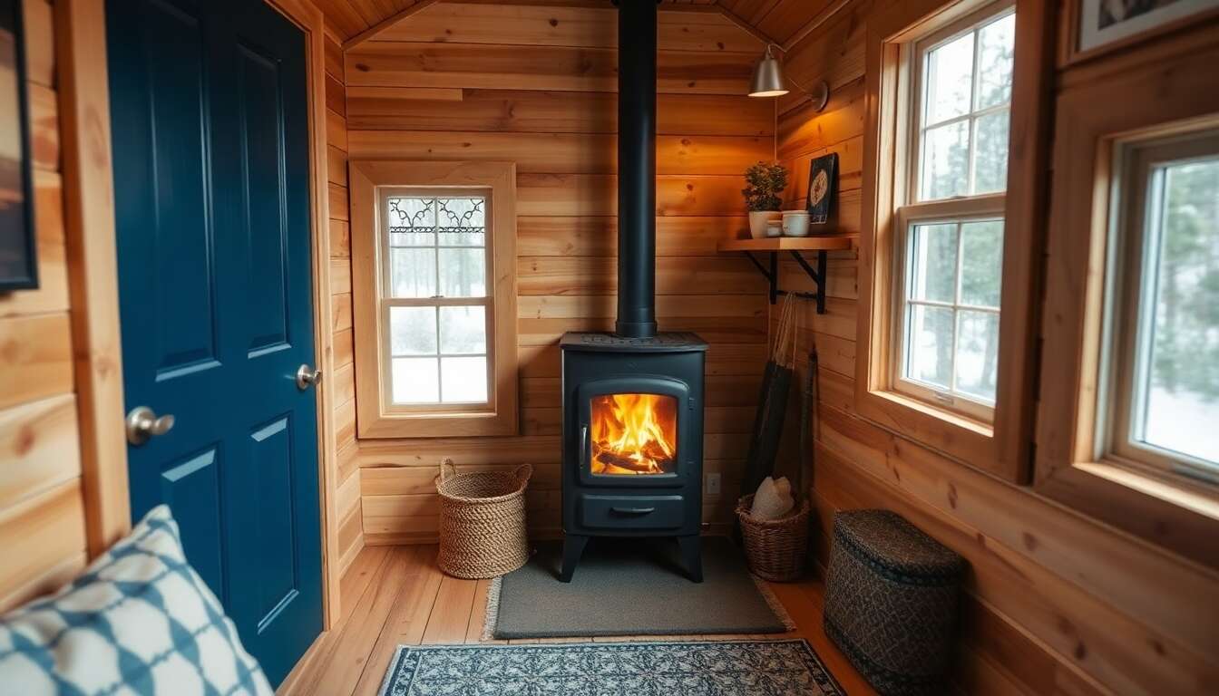 Mini poêles à bois : critères de choix pour espaces réduits