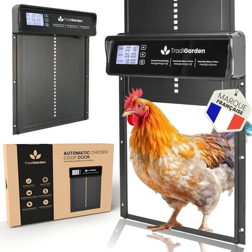 Avis : porte de Poulailler Automatique - Confort et Sécurité pour Vos Volailles