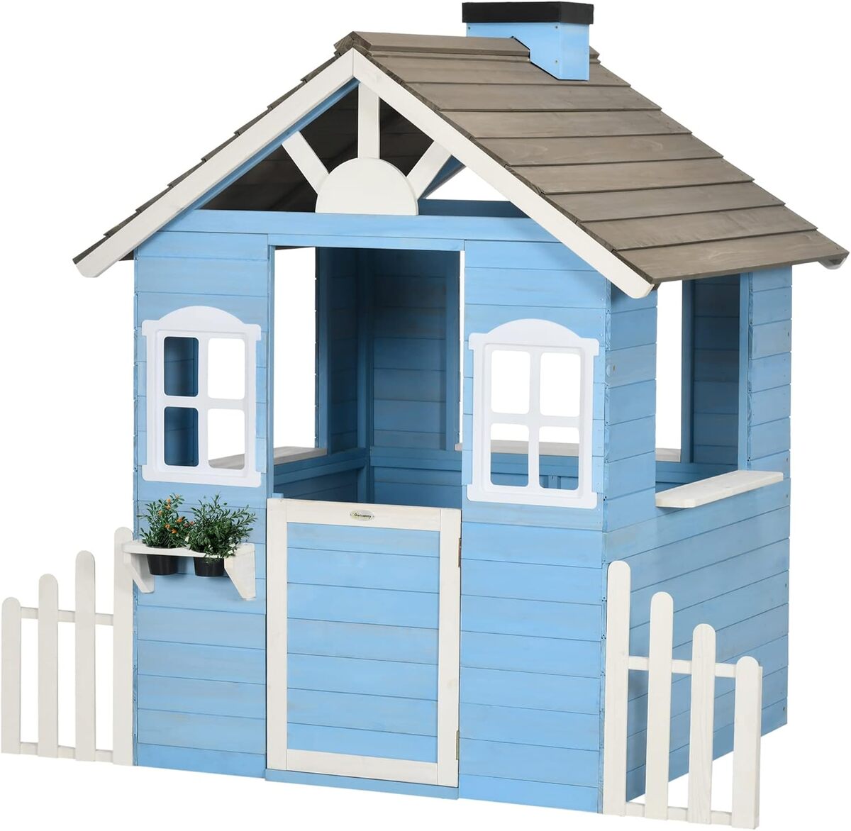 Test : cabane en bois Outsunny pour enfants