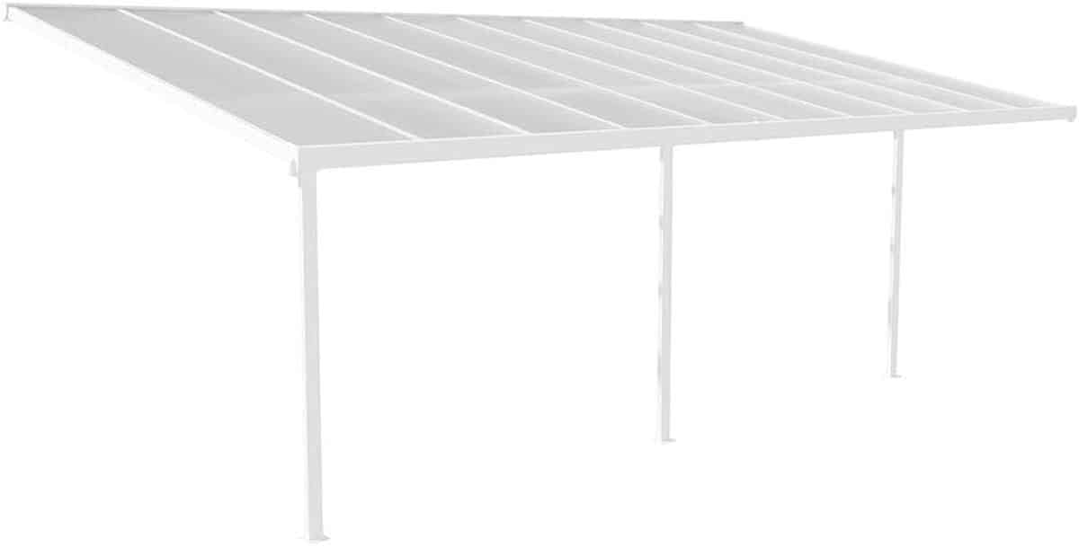 Test Carport Alvaro : design et résistance en Aluminium