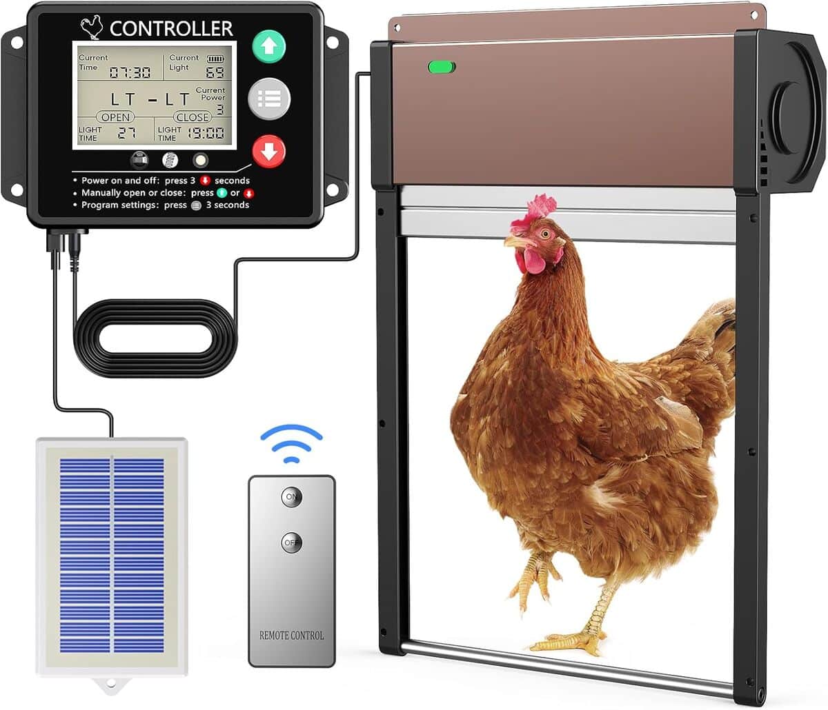 Test CHAMUTY 2024 : votre Poulailler S'équipe en Automatique et Solaire