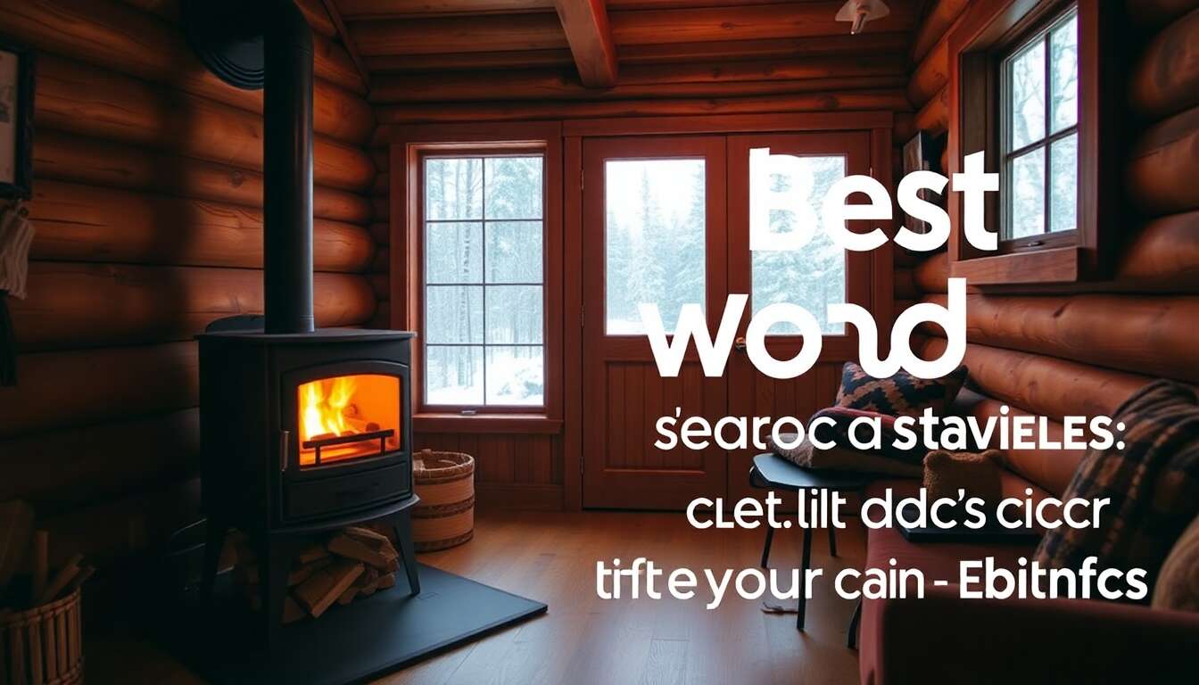 Les meilleurs poêles à bois pour chauffer votre cabane efficacement