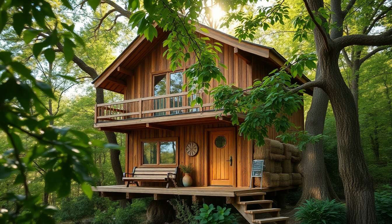 Isolation thermique des cabanes perchées : matériaux et techniques