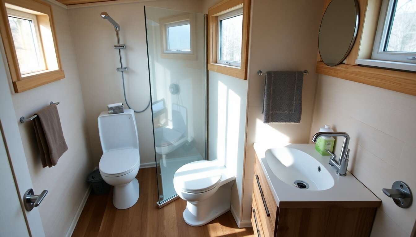 Installation sanitaire dans une tiny house : ce qu'il faut savoir