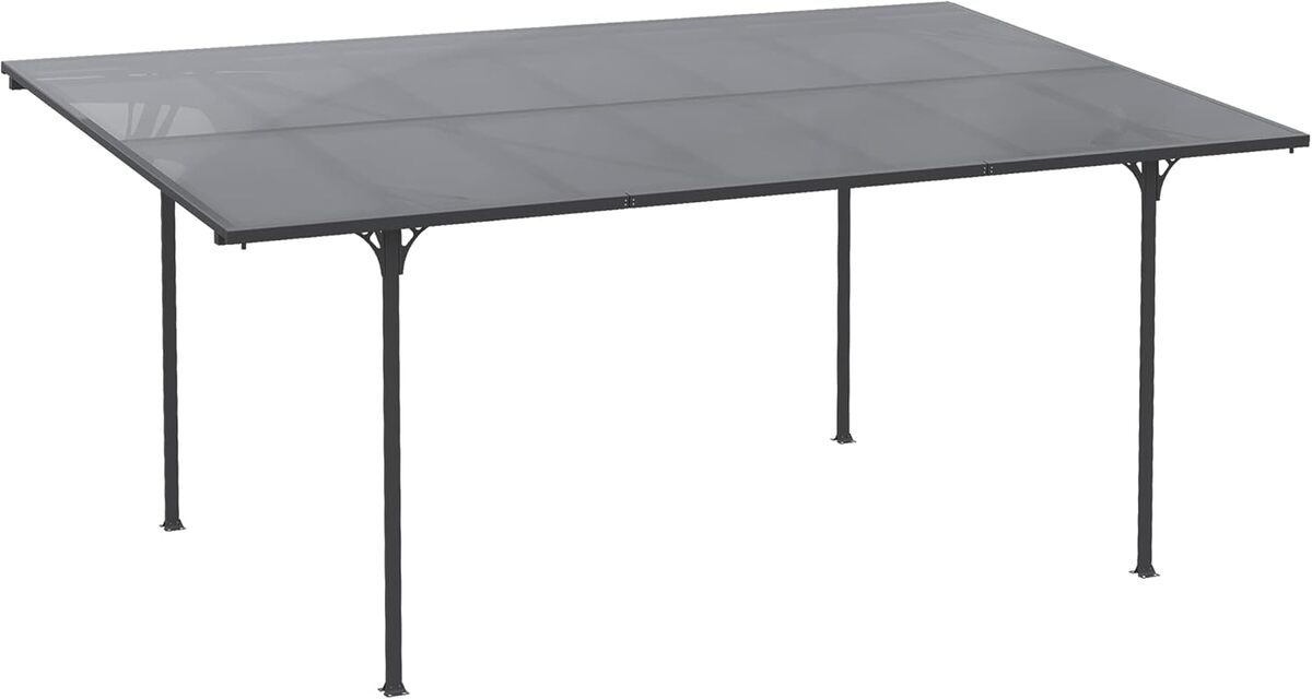 Avis : pergola rigide Outsunny en aluminium, un abri tout-en-un pour votre jardin