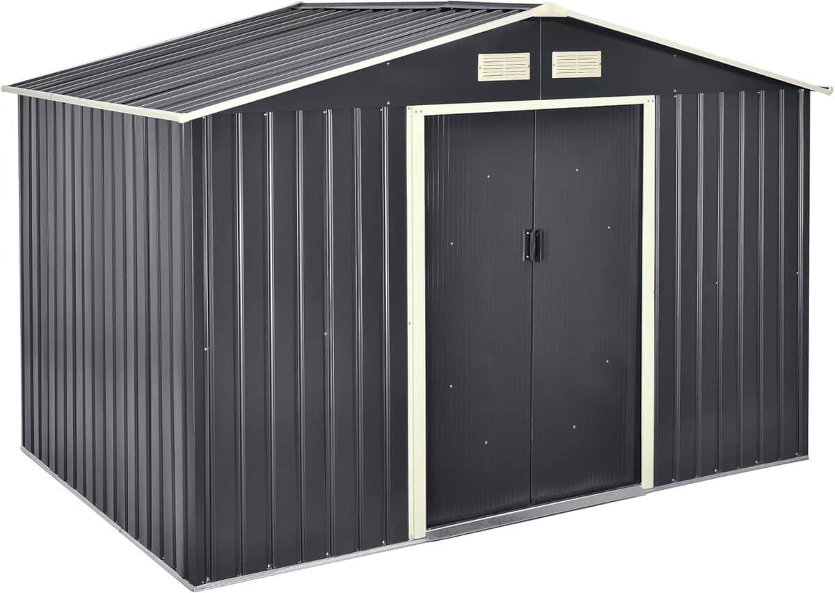 Test : abri de jardin robuste [en.casa] 9 m³