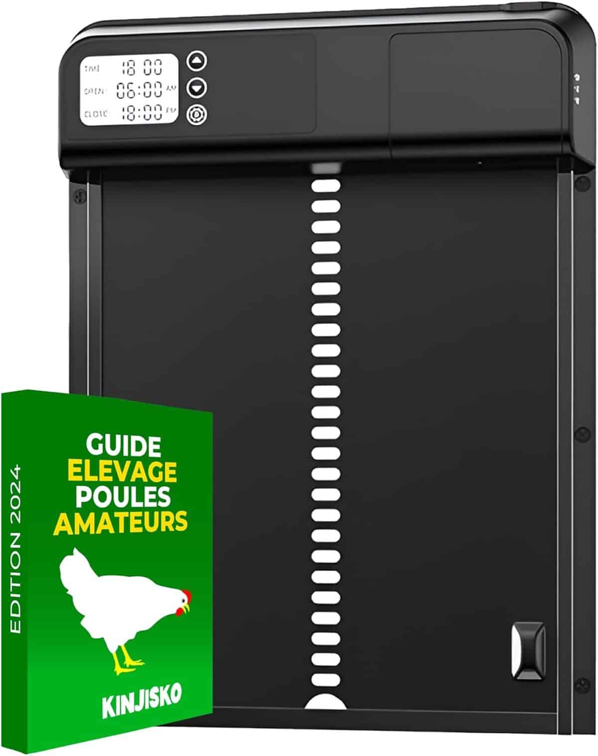 Test : porte poulailler automatique Kinjisko