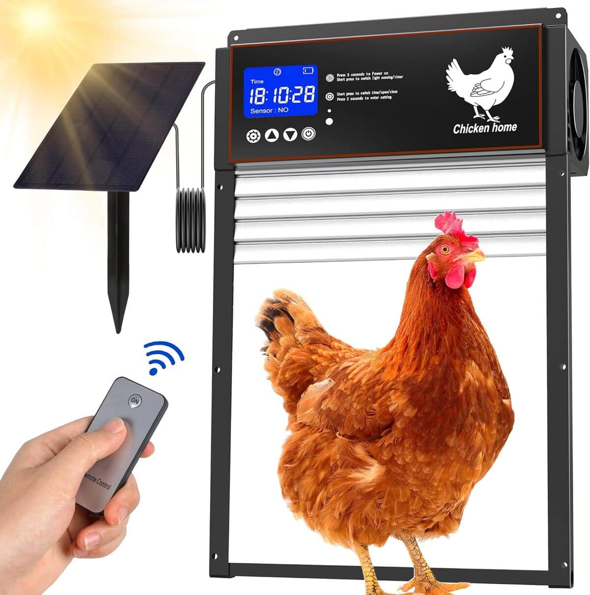 Test Yoarmyt : porte automatique poulailler solaire intelligente et durable