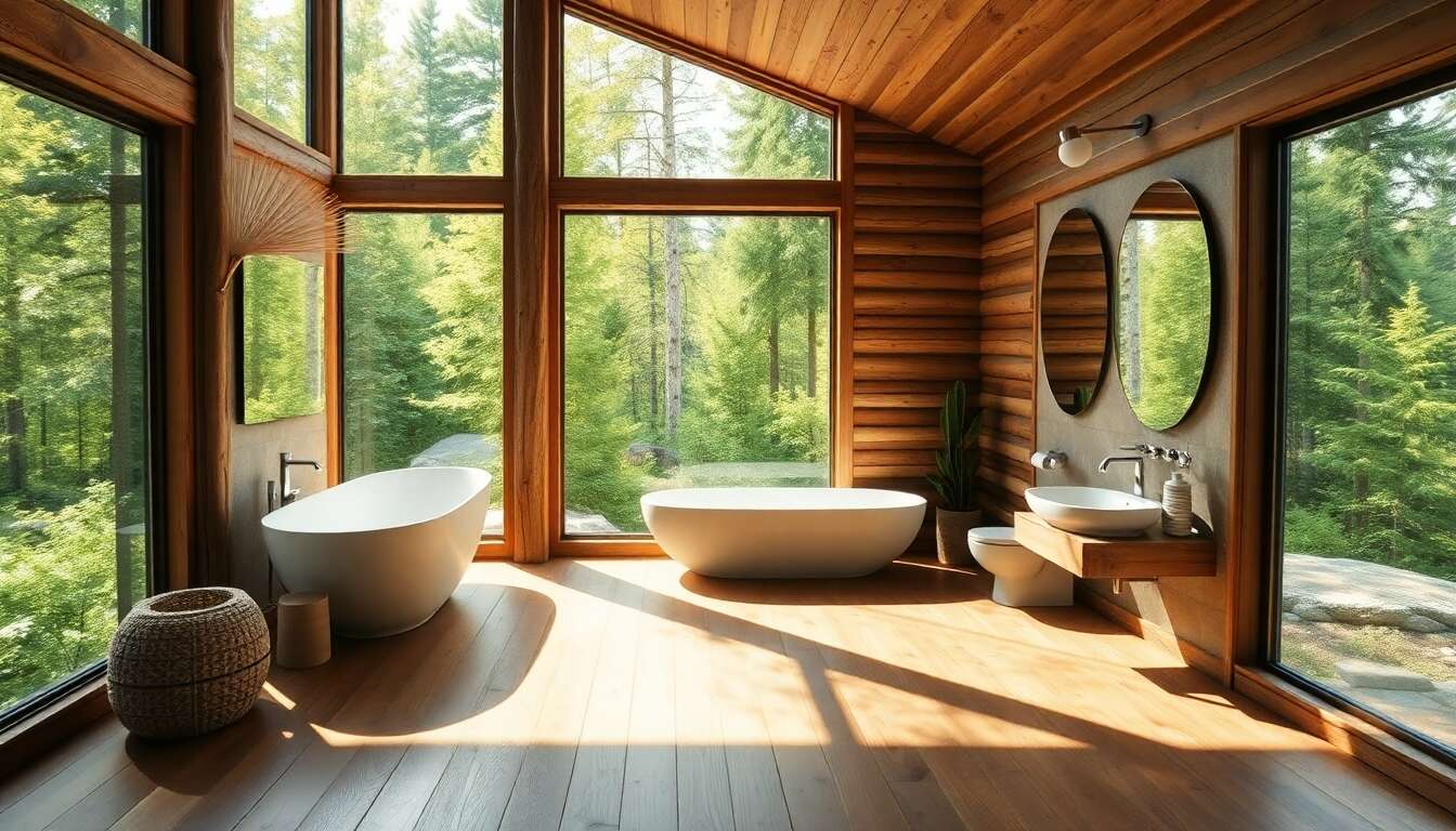 Aménager une salle de bain écologique en milieu isolé