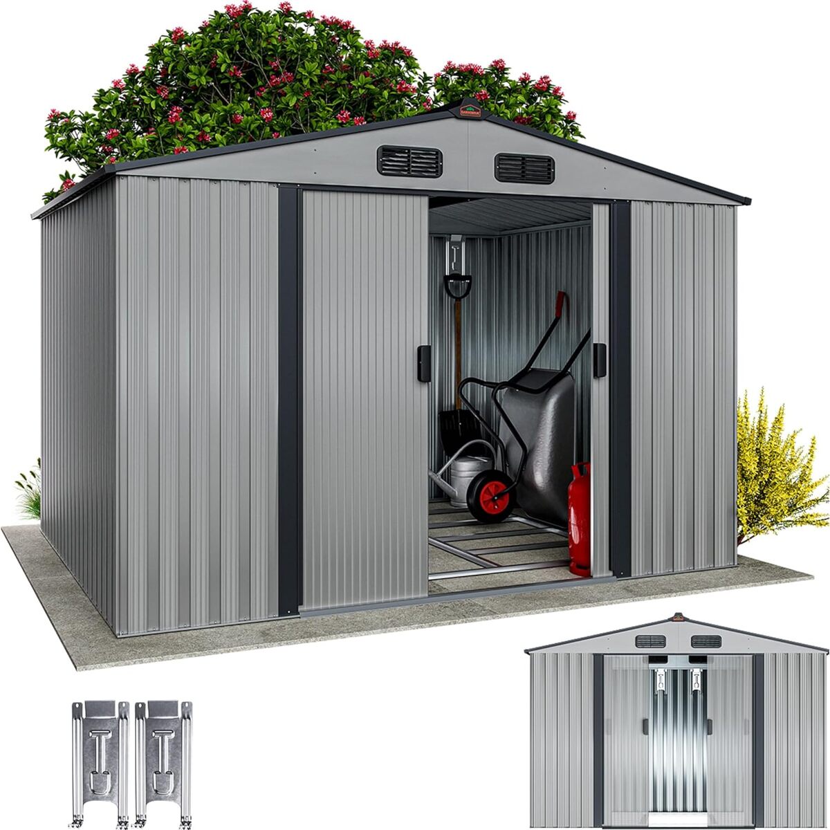 Avis : abri de jardin GardeBruk métal XXL 5m²