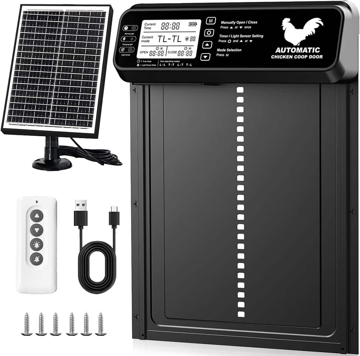 Test porte automatique solaire pour poulailler : notre avis