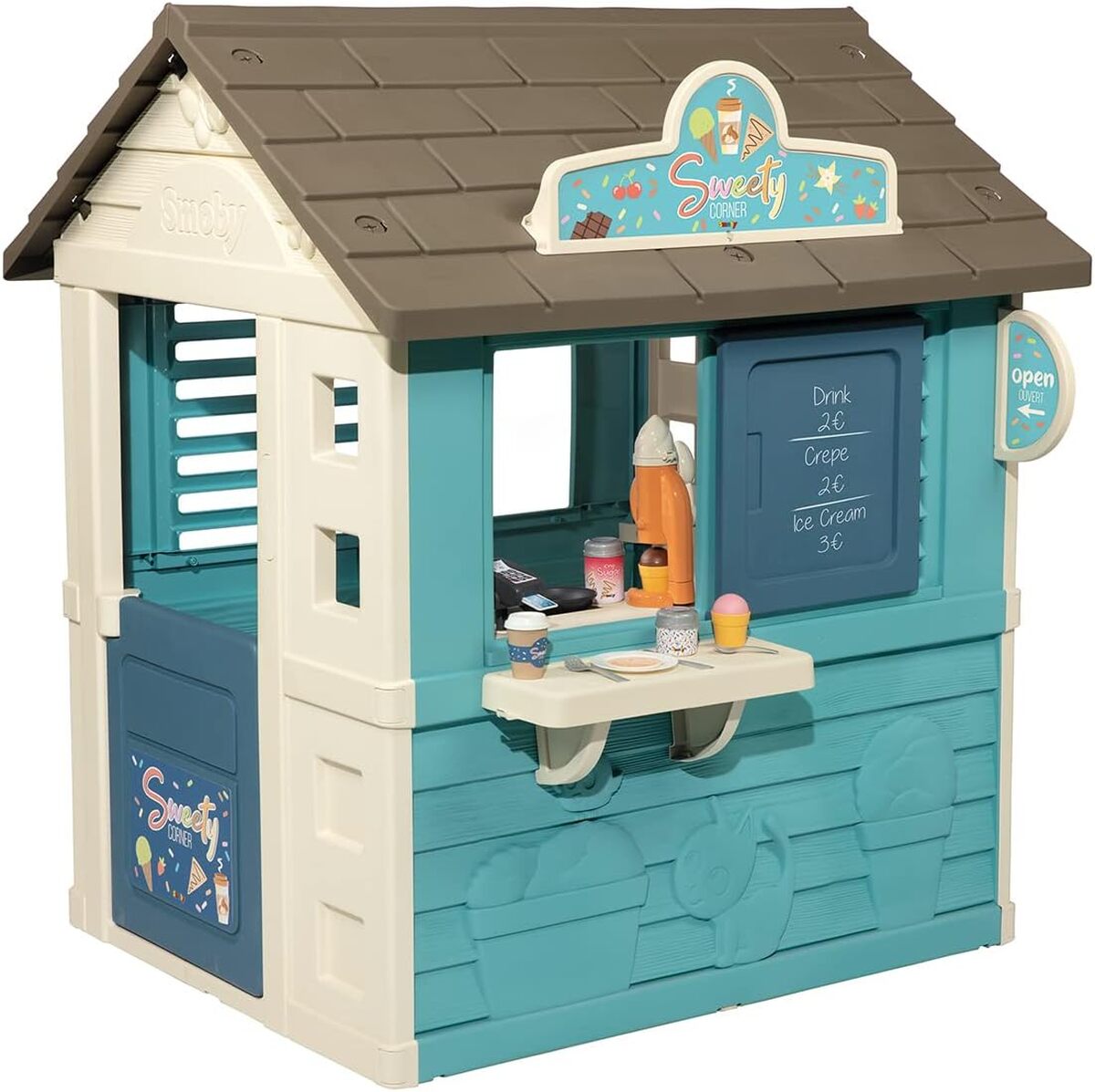 Test Smoby Sweety Corner : la cabane de jardin gourmande