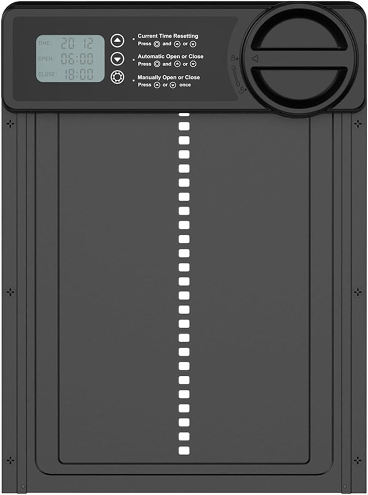 Test : porte automatique poulailler en aluminium