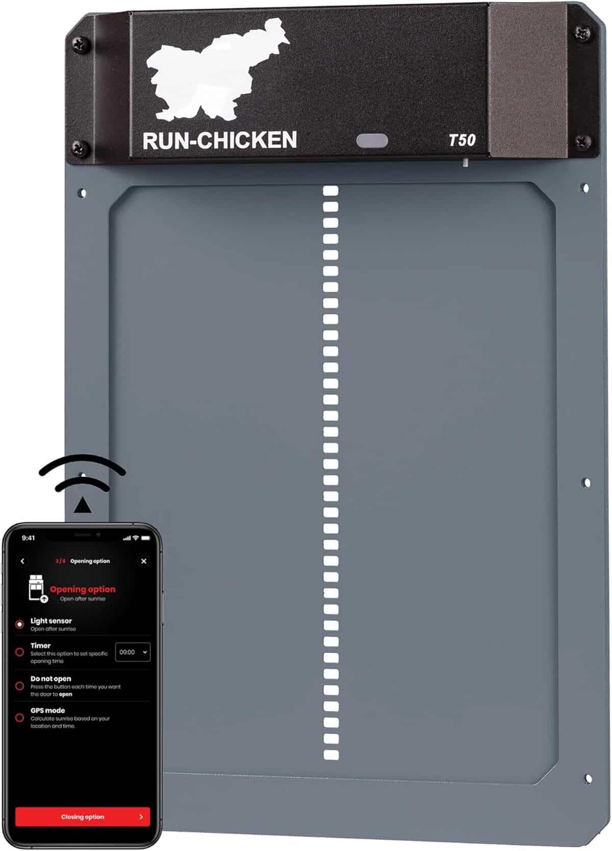 Test : porte automatique pour poulailler RUN-CHICKEN T50