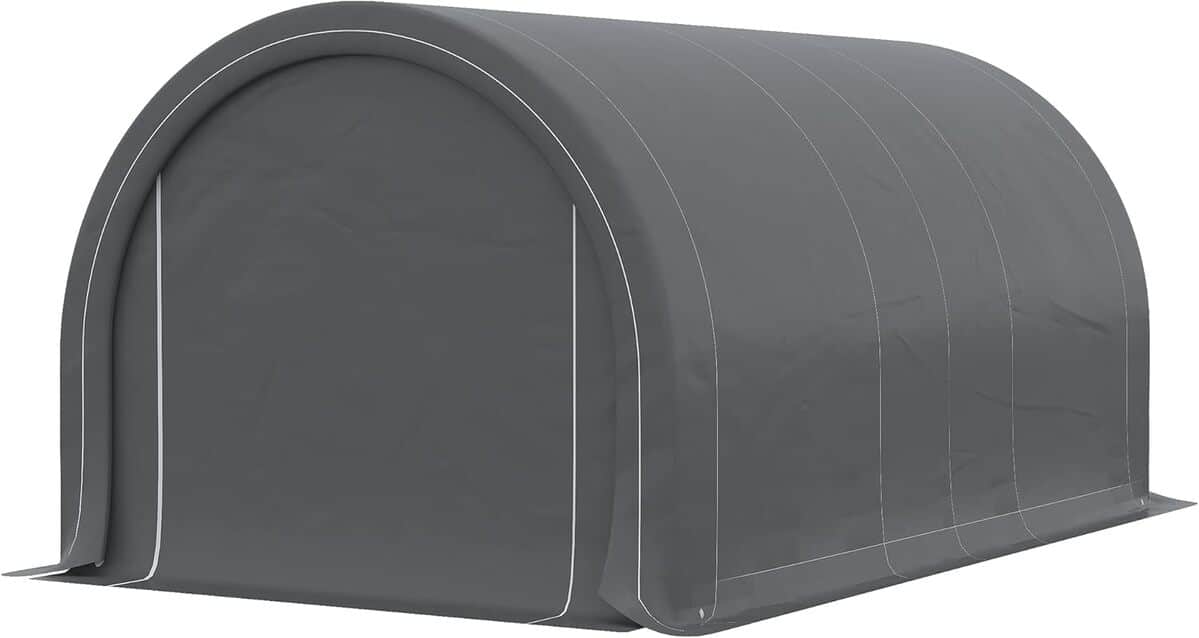 Test : tente garage Outsunny, abri robuste et imperméable