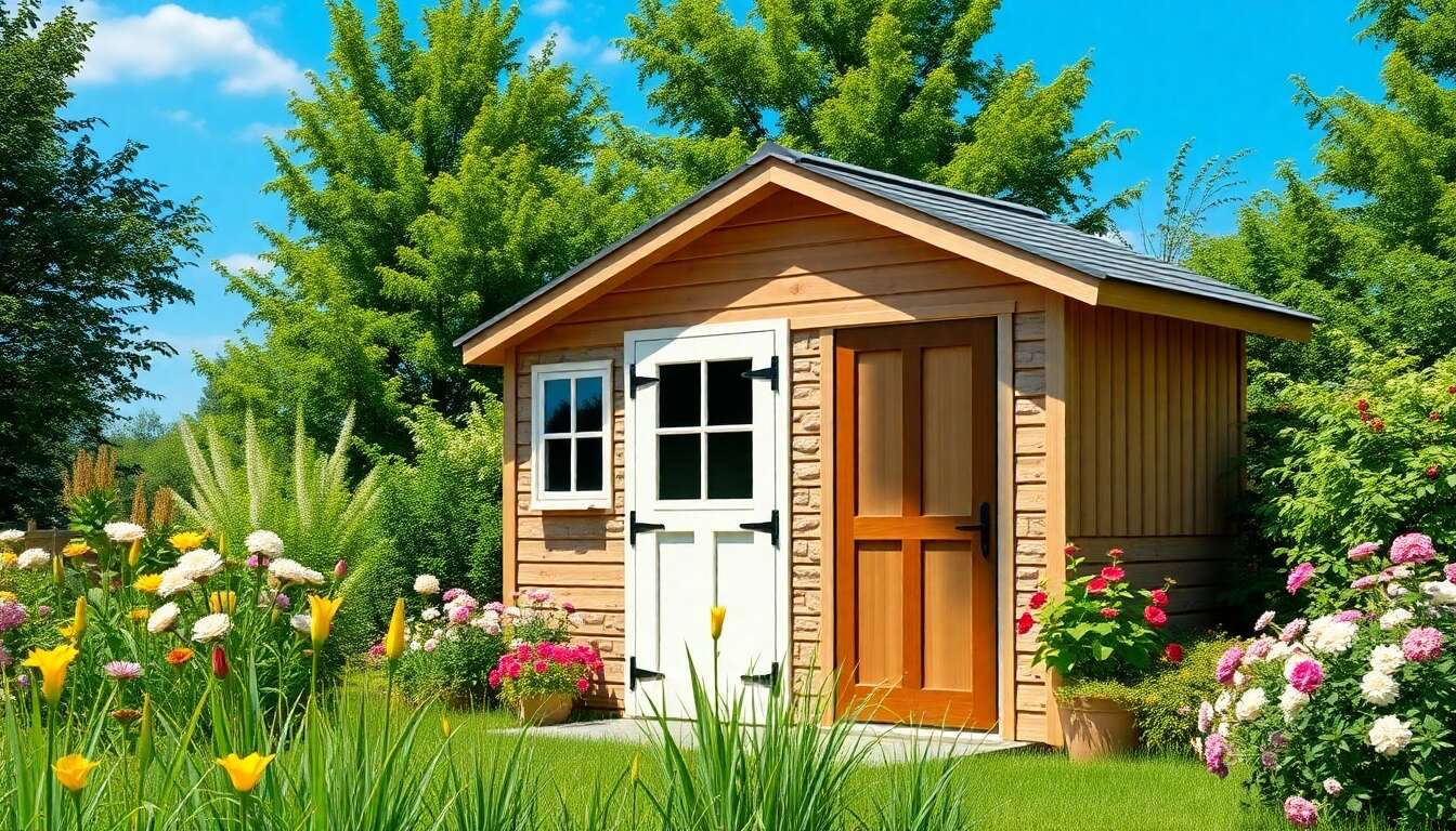 Choix du revêtement pour cabane de jardin : quels matériaux privilégier ?