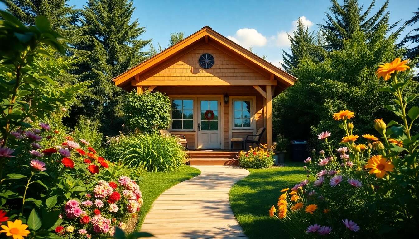 Choisir son chalet de jardin : critères essentiels à considérer