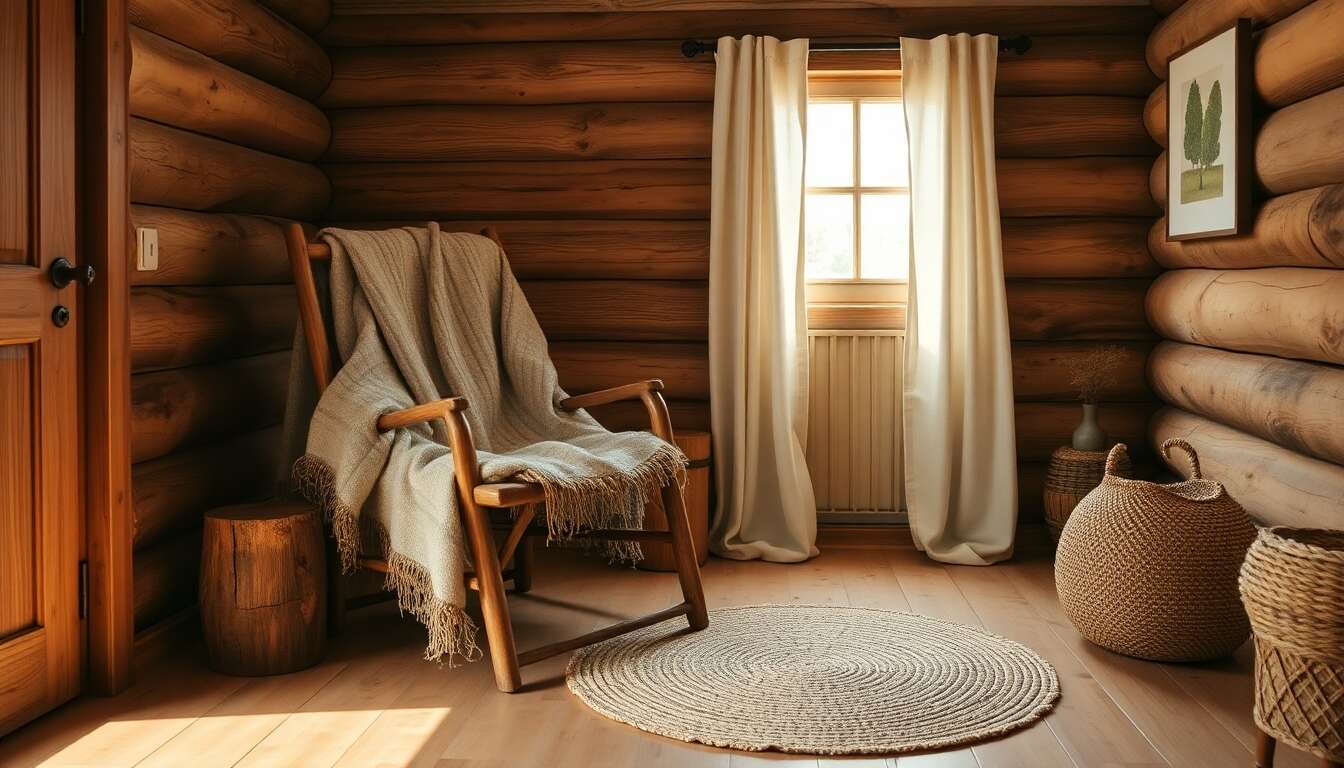 Choisir les matières naturelles pour une ambiance chaleureuse