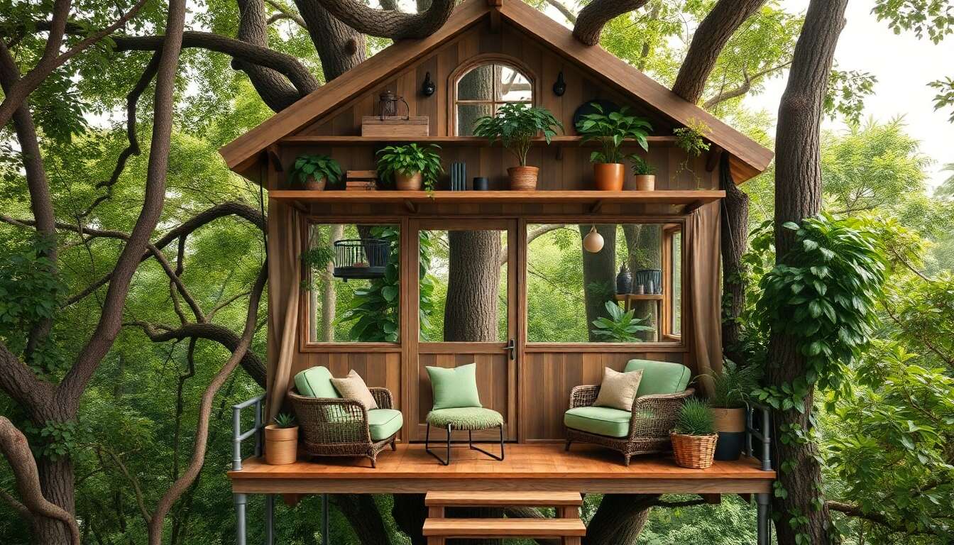 Utilisation des hauteurs pour un aménagement vertical